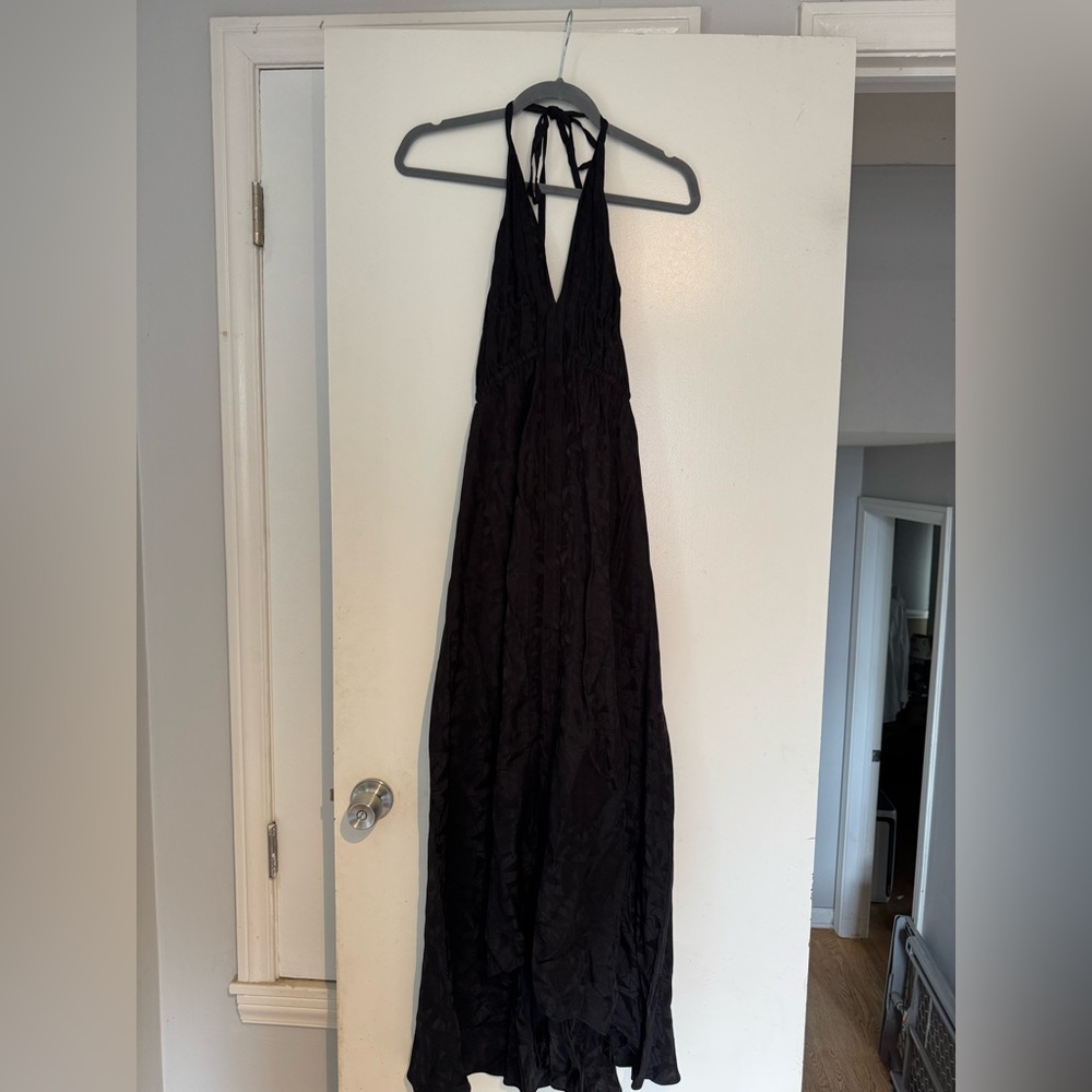 Isabel Marant Black Halter Dress